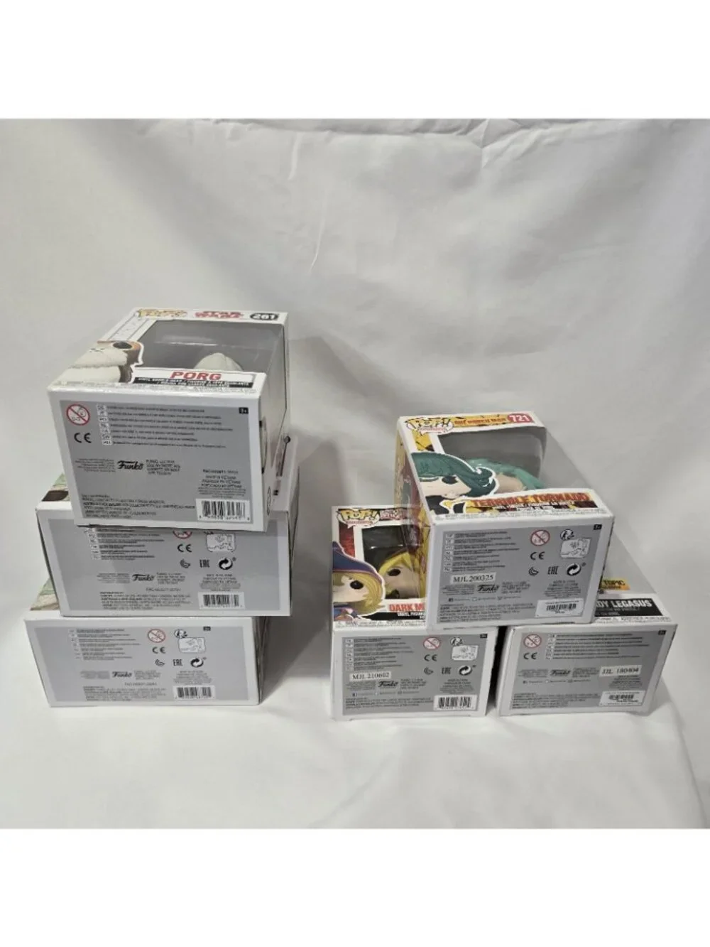 Lot Of 11 Funk Pops Anime Staw Wars Kingdom Hearts DC Yu-Gi-Oh Inuyasha Hunter